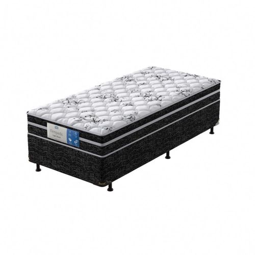 Conjunto Box Solteiro Mola Probel Firmpedic Light Black