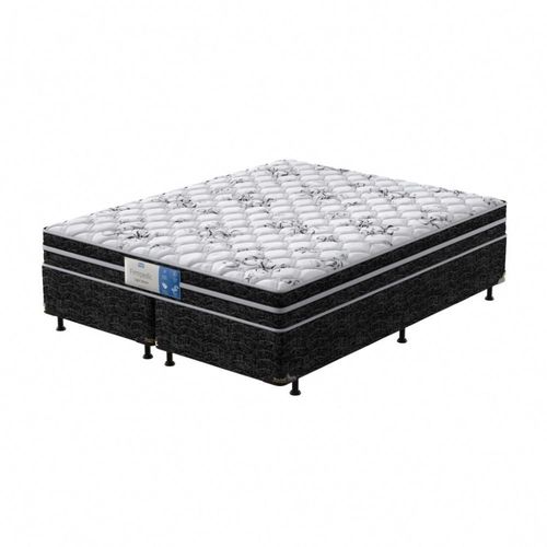 Conjunto Box Queen Mola Probel Firmpedic Light Black