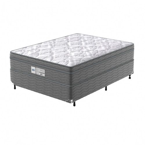 Conjunto Box Casal Mola Probel Firmpedic Gray