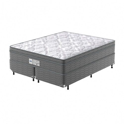 Conjunto Box Queen Mola Probel Firmpedic Gray