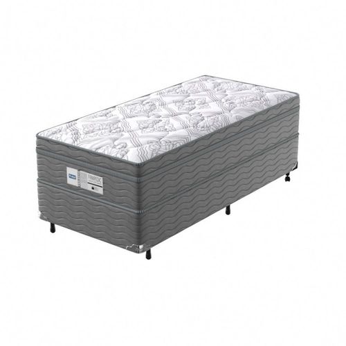 Conjunto Box Solteiro Mola Probel Firmpedic Gray