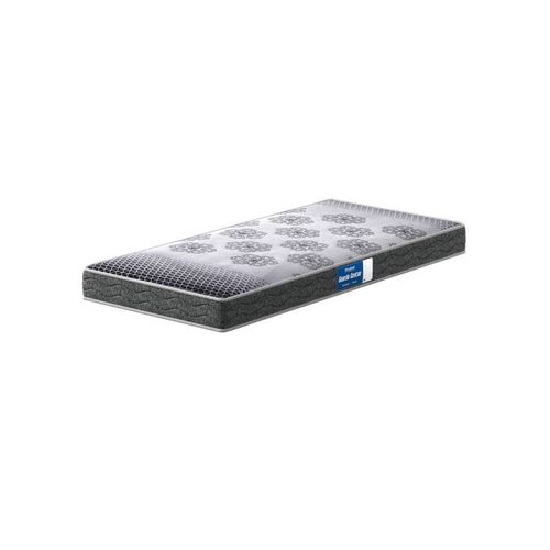 Colchão Solteiro Espuma D20 Guarda Costas Probel 12cm Branco/Preto (88x188x12cm)