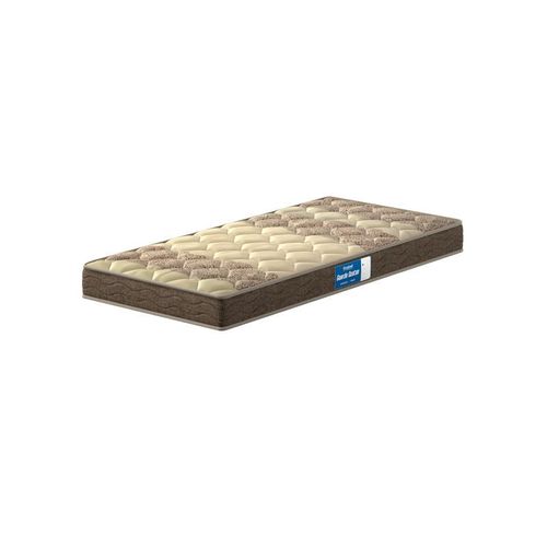 Colchão Solteiro Espuma D33 Guarda Costas Probel 14cm Bege/Marrom (88x188x14cm)