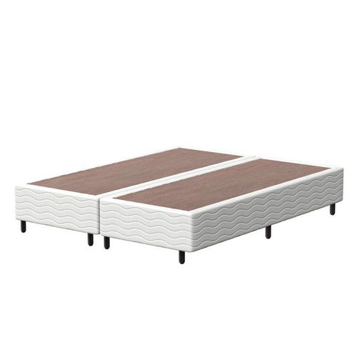 Base Box King Bipartido Tela Probel