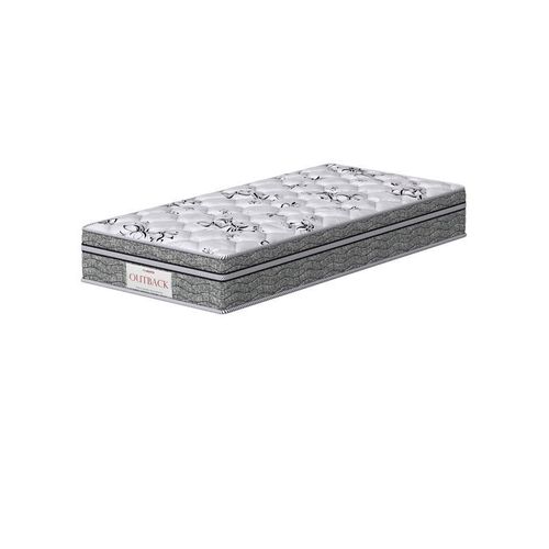 Colchão Solteiro Mola Ensacada Prodormir Outback New Cinza
