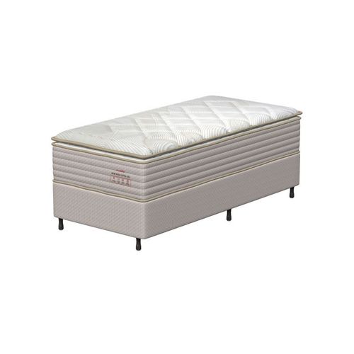 Conjunto Box Solteirão Mola Ensacada Prodormir New Paris Ultra Gel (100x200x62cm)