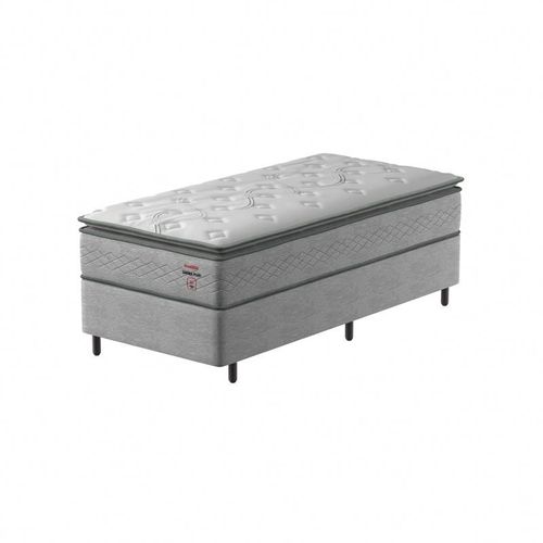 Conjunto Box Solteirão Mola Prodormir Safira Plus New (100x200x58cm)