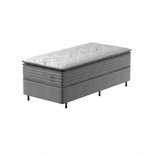 Conjunto Box Solteirão Mola Ensacada Prodormir King Hard (100x200x60cm)