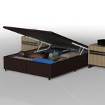 Box Baú Casal Bipartido Probel Luxo Tela-1765824698179