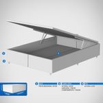 Box Baú Queen Bipartido Prodormir Standard Tela-1765826749603