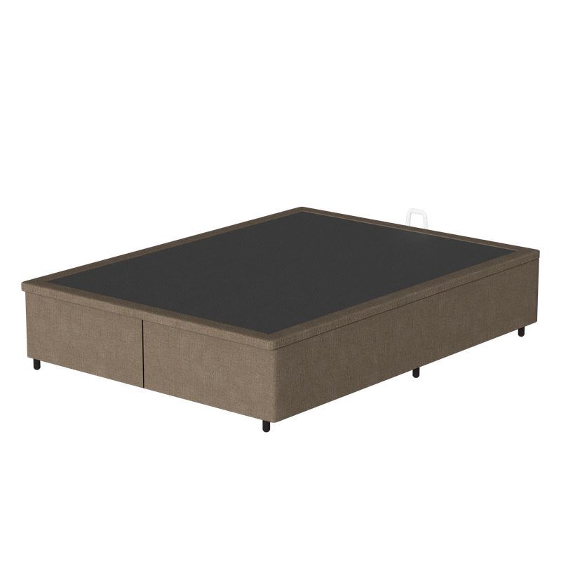 Box Baú King Bipartido Probel Luxo Suede-1765828251700