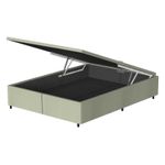 Box Baú King Bipartido Probel Luxo Suede-1765828301661
