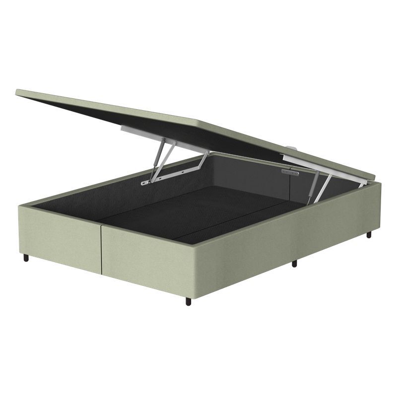 Box Baú King Bipartido Probel Luxo Suede-1765828301661