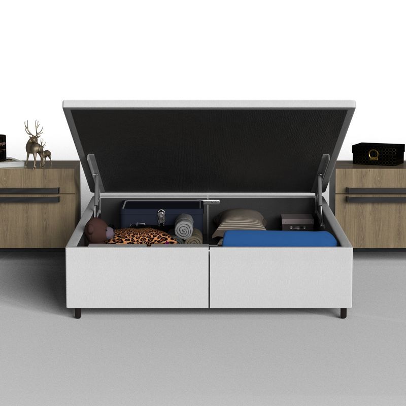 Box Baú King Bipartido Jacquard Prodormir Standard-1765828684387