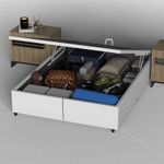 Box Baú King Bipartido Jacquard Prodormir Standard-1765828688394