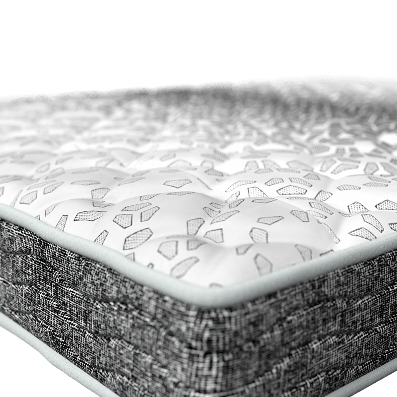 Colchão Casal Espuma D33 Guarda Costas Probel 14cm Bege/Marrom (138x188x14cm)-1791898274936