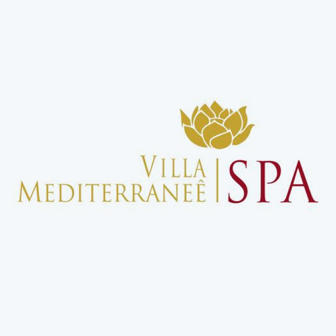 o logotipo do villa mediterranee spa
